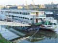 Unsere Unterkunft: Das Hotelschiff „Die Koje“.