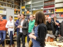 Der Raum ist gut gefüllt